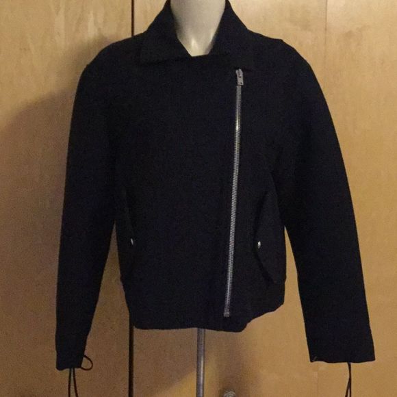 IRO asymmetric black jacket - Picture 4 of 8